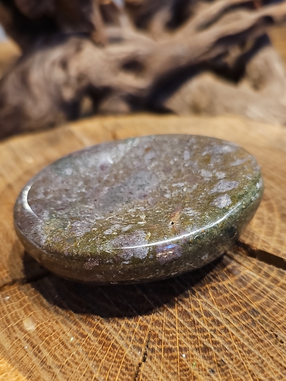 Ocean Jasper Shallow Bowl
